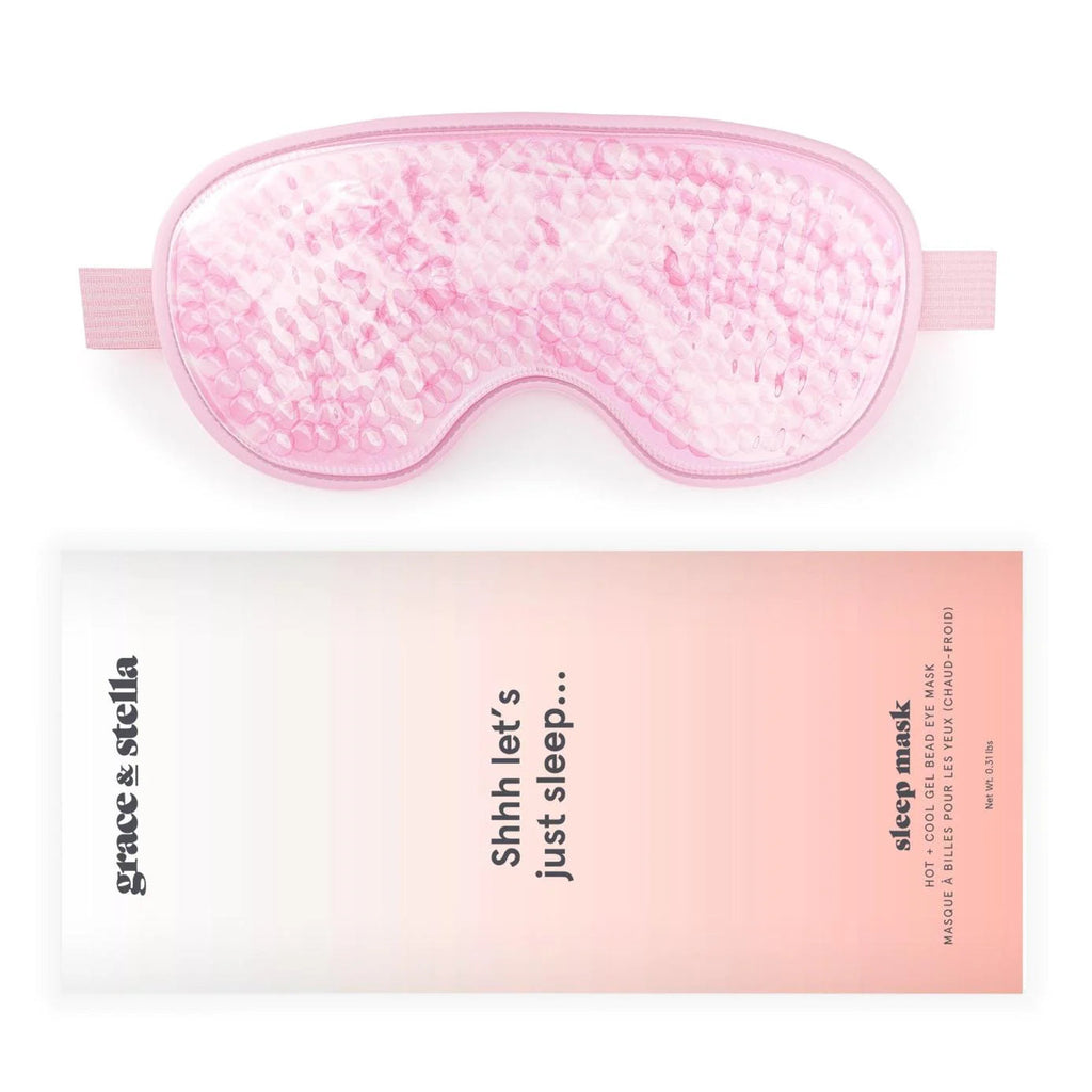 hot + cool gel bead sleep eye mask