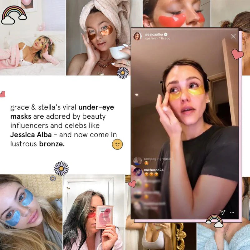 revitalizing bronze eye masks