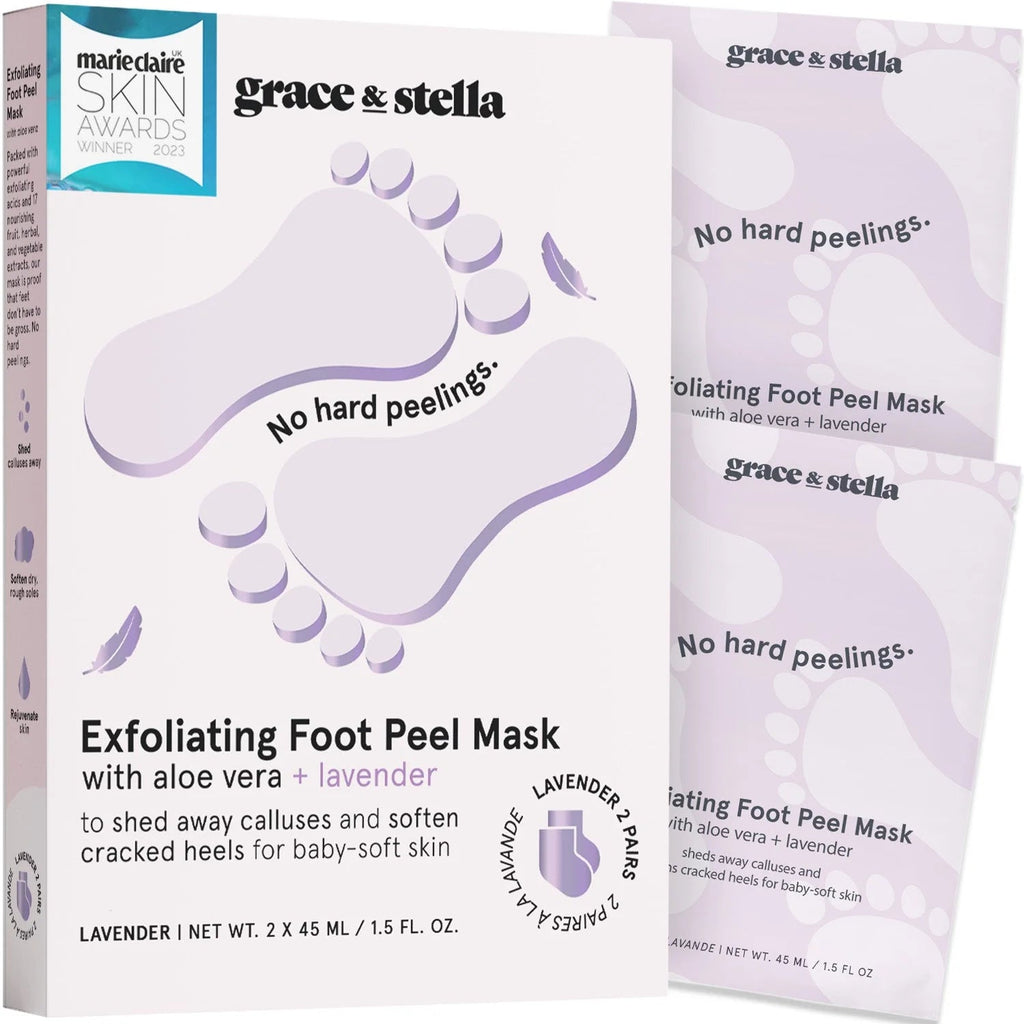 exfoliating foot peel mask