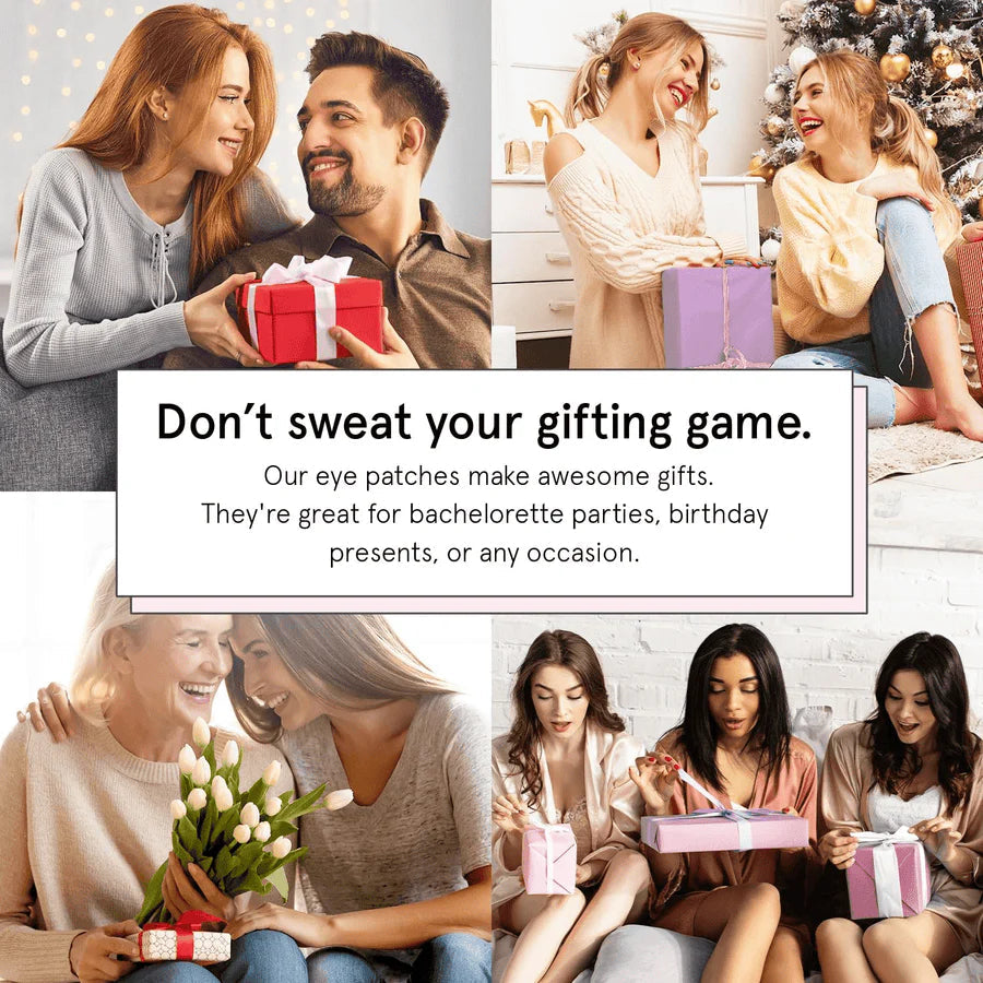 illuminating blue eye masks