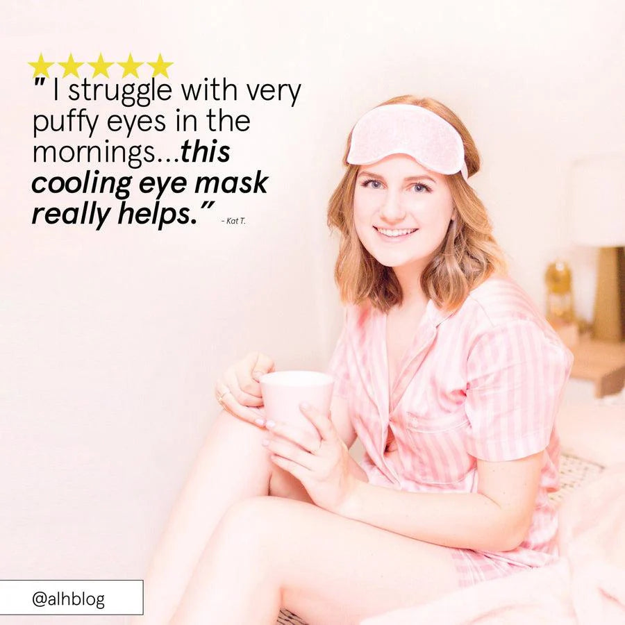 hot + cool gel bead sleep eye mask