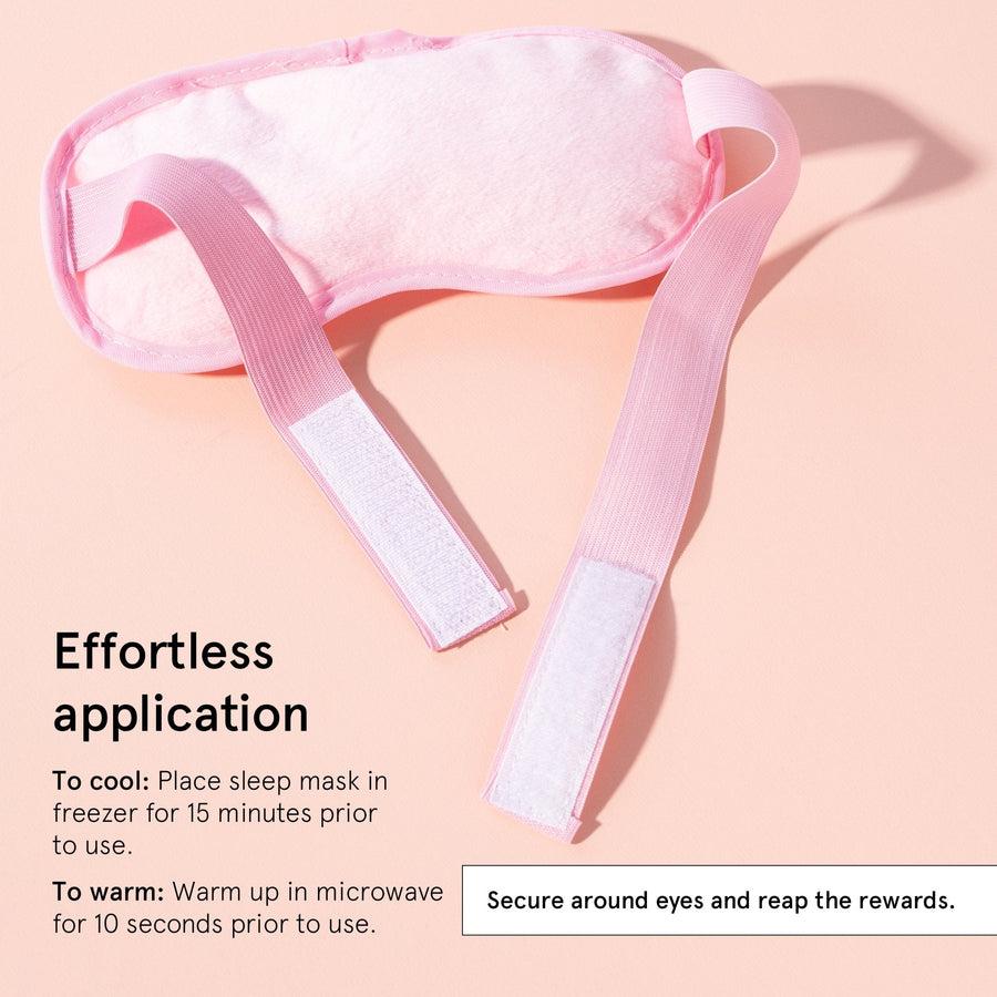 hot + cool gel bead sleep eye mask