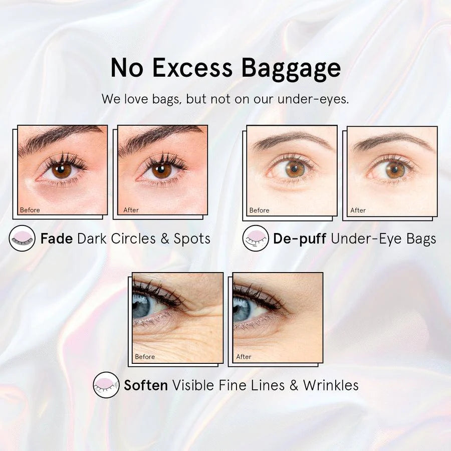 firming white eye masks