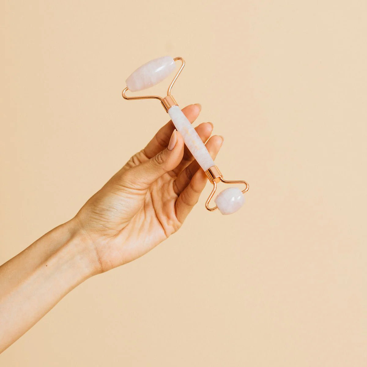 rose quartz roller