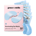 illuminating blue eye masks