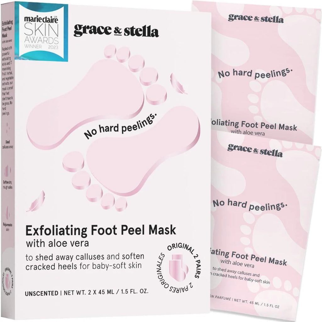 exfoliating foot peel mask