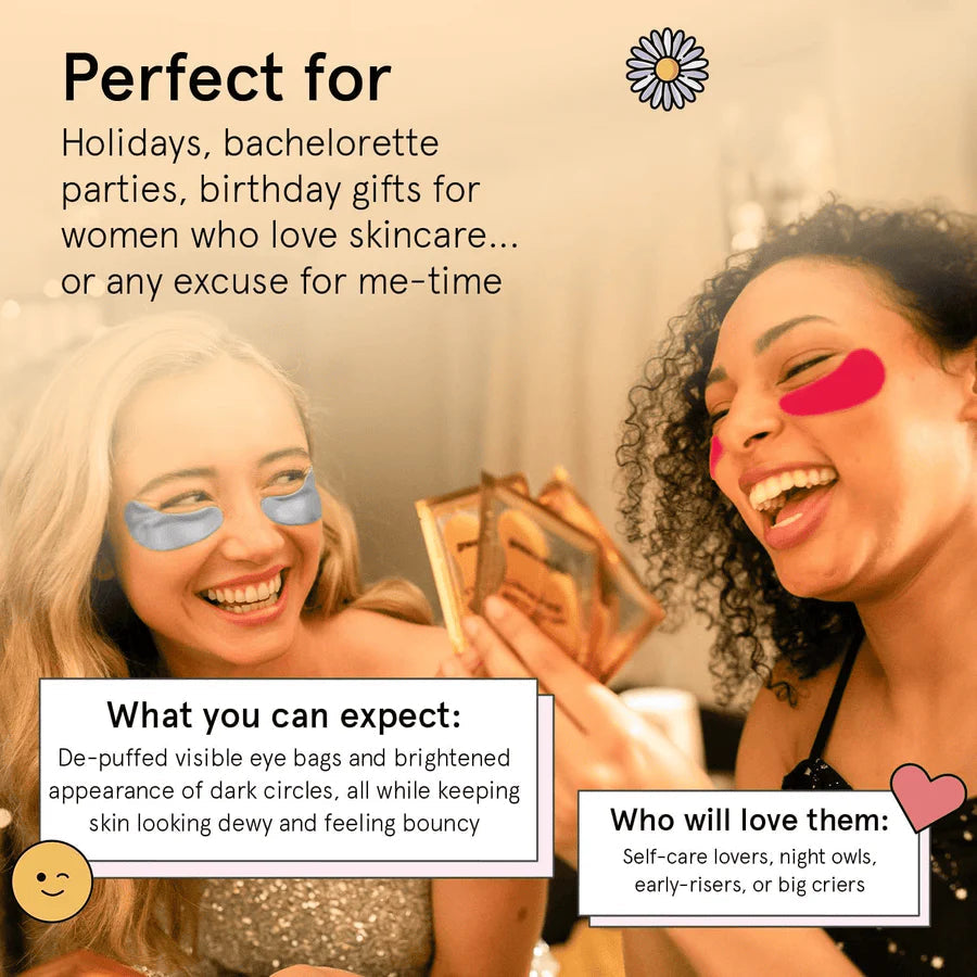 moisturizing pink eye masks