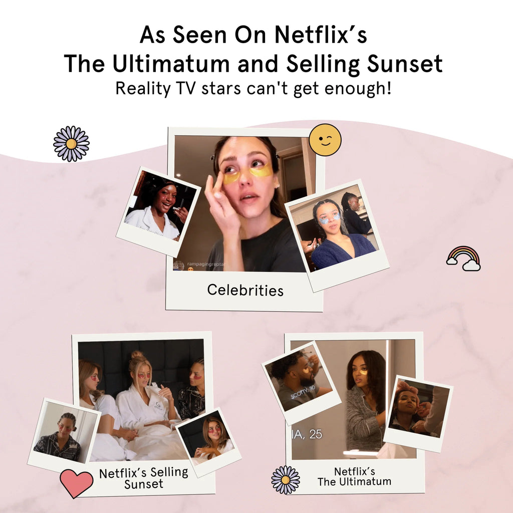 under eye mask combo (2 packs of 36 pairs)